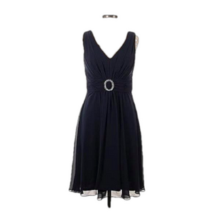 La Nouvelle Renaissance Navy Blue Cocktail Dress
